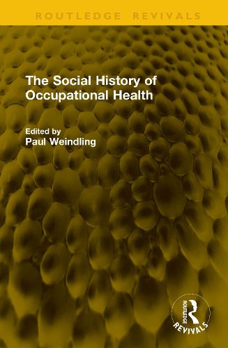 Cover image for The Social History of Occupational Health