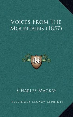 Cover image for Voices from the Mountains (1857)