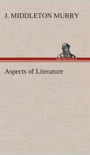 Cover image for Aspects of Literature