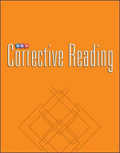 Cover image for Corrective Reading Decoding Level A, Teacher Material