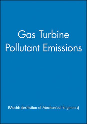 Cover image for Gas Turbine Pollutant Emissions