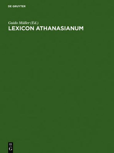 Lexicon Athanasianum
