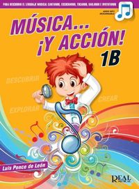 Cover image for Musica Y Accion! 1b - Book/Online Audio