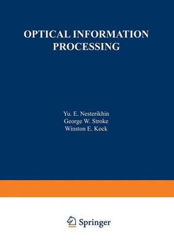 Cover image for Optical Information Processing
