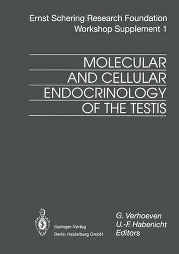 Cover image for Molecular and Cellular Endocrinology of the Testis