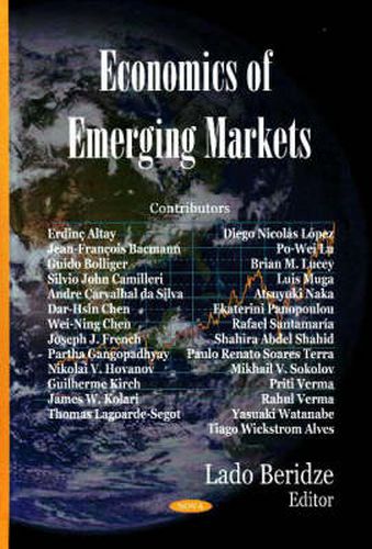 Cover image for Economics of Emerging Markets