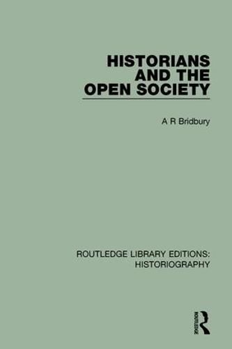 Cover image for Historians and the Open Society