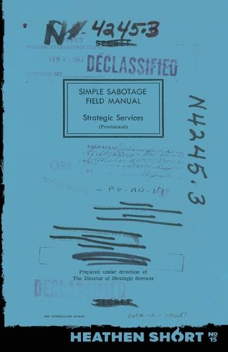 Cover image for Simple Sabotage Field Manual (Heathen Short)