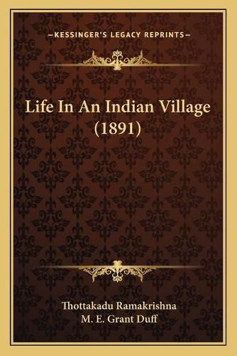 Cover image for Life in an Indian Village (1891)