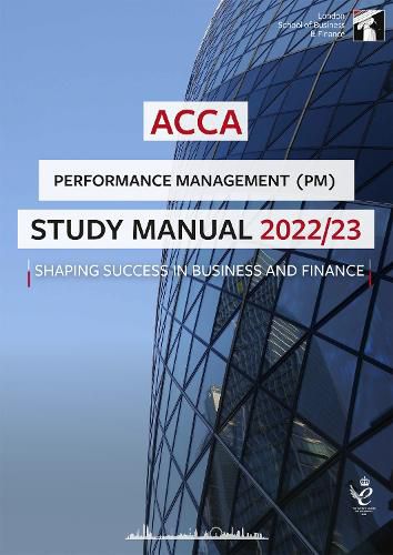 Cover image for ACCA Performance Management Study Manual 2022/23