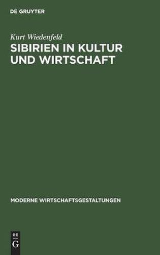 Cover image for Sibirien in Kultur Und Wirtschaft