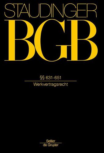 Cover image for 631-650v: Werkvertrag, Bauvertrag, Verbraucherbauvertrag, Architekten- Und Ingenieurvertrag, Bautragervertrag