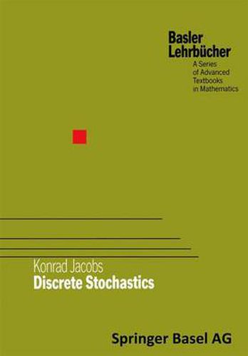 Cover image for Discrete Stochastics