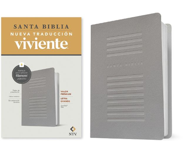 Cover image for Biblia Valor Premium NTV, Letra Grande Con Filament