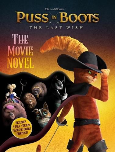 Cover image for Puss in Boots the Last Wish: Movie Novel (Dreamworks)