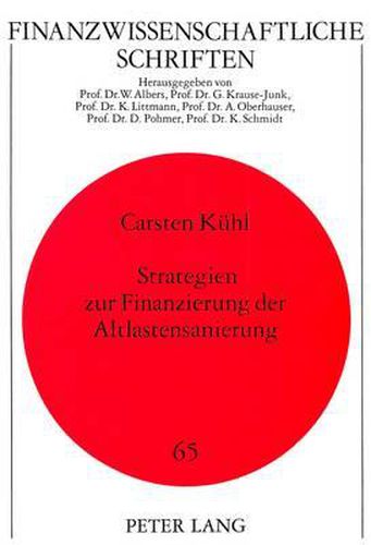 Cover image for Strategien Zur Finanzierung Der Altlastensanierung