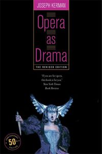 Cover image for Opera as Drama