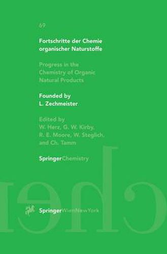Fortschritte der Chemie organischer Naturstoffe Progress in the Chemistry of Organic Natural Products 69
