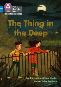 Cover image for The Thing in the Deep: Band 04/Blue