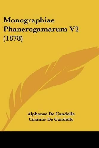 Monographiae Phanerogamarum V2 (1878)