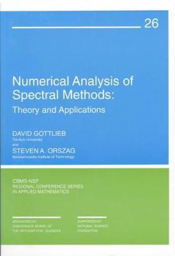Cover image for Numerical Analysis of Spectral Methods: Theory and Applications