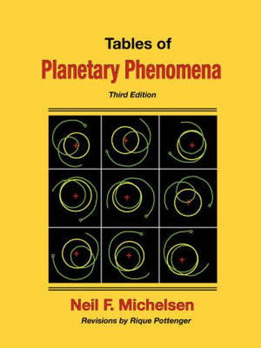 Cover image for Tables of Planetary Phenomena