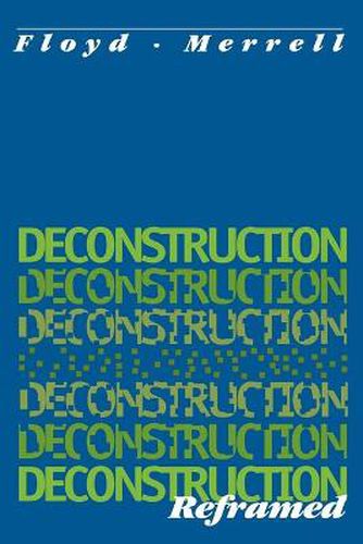 Cover image for Deconstruction Reframed