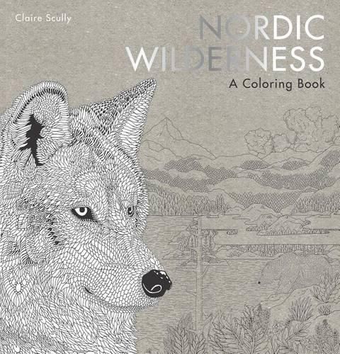 Cover image for Nordic Wilderness: A Coloring Book