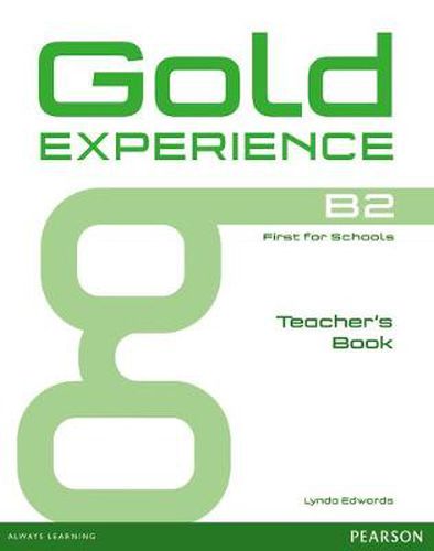 Cover image for Gold Experience B2 Teacher's Book