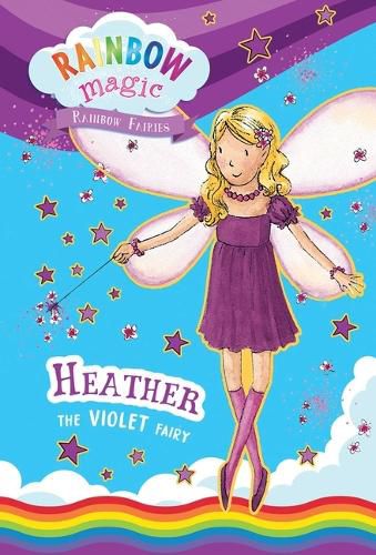 Cover image for Rainbow Magic Rainbow Fairies Book #7: Heather the Violet Fairy