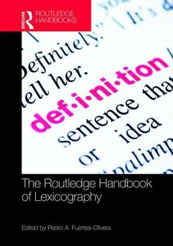 Cover image for The Routledge Handbook of Lexicography