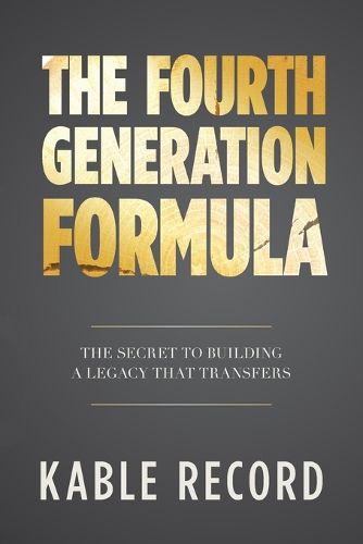 Cover image for The Fourth Generation Formula