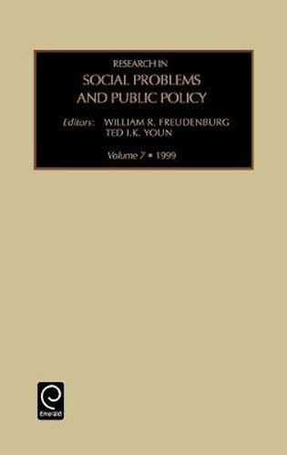 Research in Social Problems and Public Policy