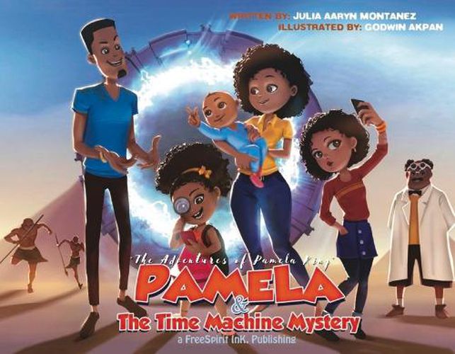 Cover image for Pamela & The Time Machine Mystery