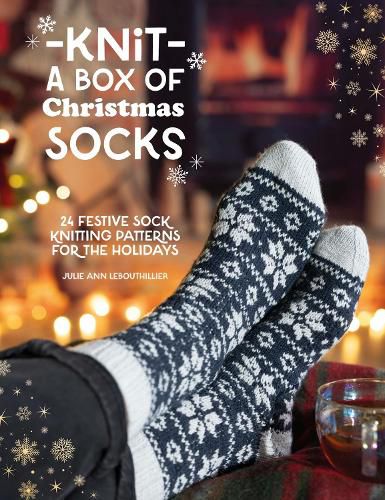 Cover image for Knit a Box of Christmas Socks