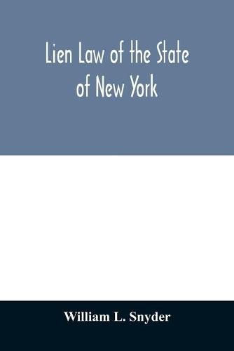 Lien Law of the State of New York