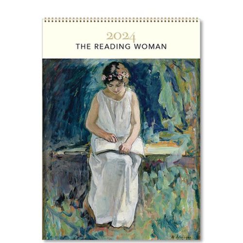 Cover image for The Reading Woman 2024 Wall Calendar