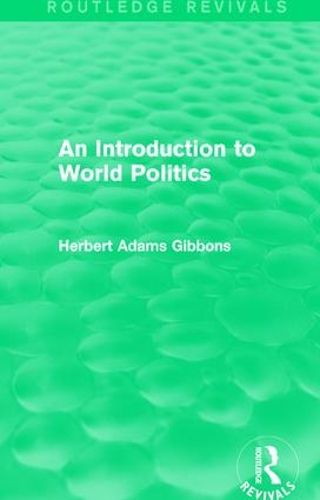 Cover image for An Introduction to World Politics