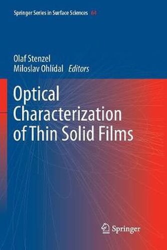 Cover image for Optical Characterization of Thin Solid Films