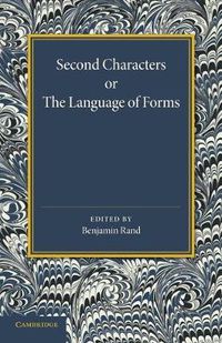 Cover image for Second Characters or the Language of Forms