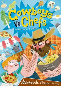 Cover image for Cowboys Vs. Chefs: (Brown Chapter Reader)