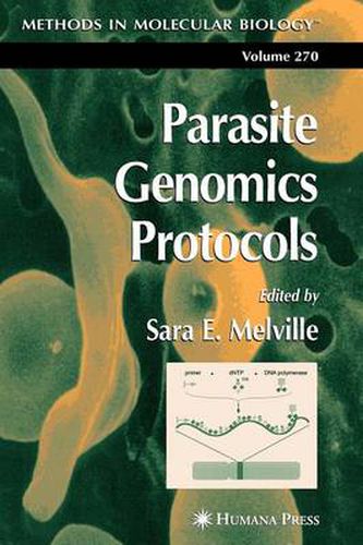 Cover image for Parasite Genomics Protocols