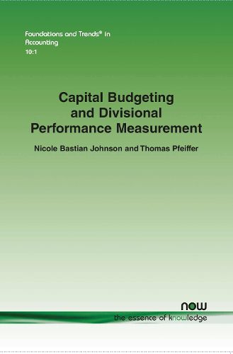 Cover image for Capital Budgeting and Divisional Performance Measurement