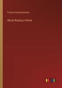 Cover image for About Buying a Horse