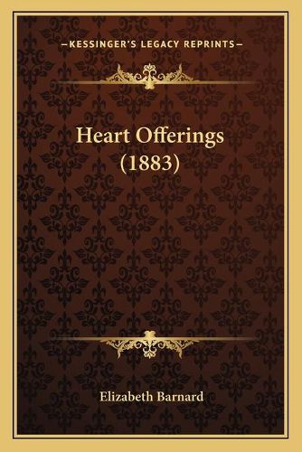 Cover image for Heart Offerings (1883)