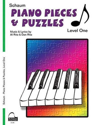 Cover image for Piano Pieces & Puzzles: Level 1 Elementary Level