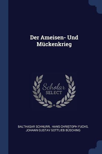 Cover image for Der Ameisen- Und Mï¿½ckenkrieg