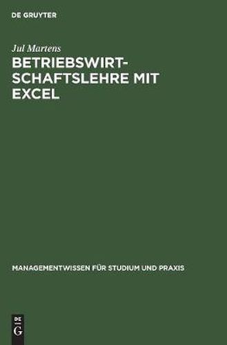 Betriebswirtschaftslehre mit Excel