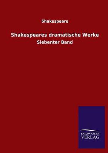 Cover image for Shakespeares Dramatische Werke