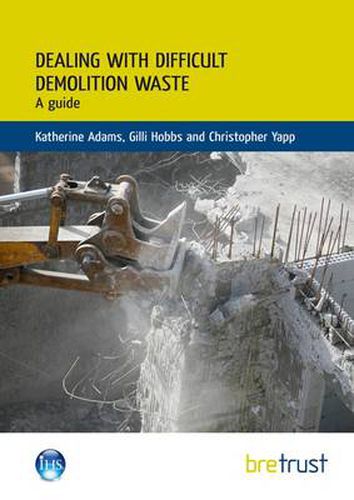 Cover image for Dealing with Difficult Demolition Wastes: A Guide